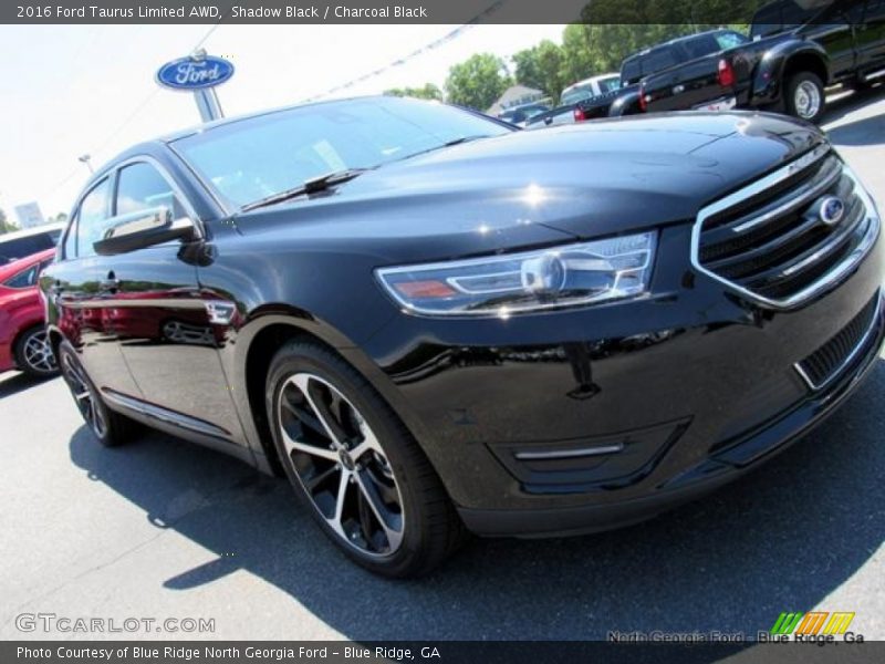 Shadow Black / Charcoal Black 2016 Ford Taurus Limited AWD