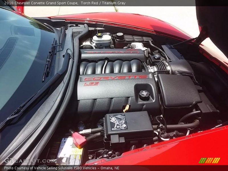 Torch Red / Titanium Gray 2010 Chevrolet Corvette Grand Sport Coupe