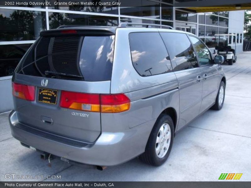 Granite Green Metallic / Quartz Gray 2002 Honda Odyssey EX
