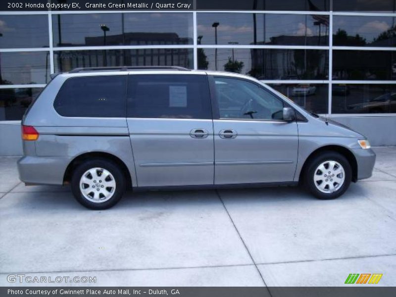Granite Green Metallic / Quartz Gray 2002 Honda Odyssey EX