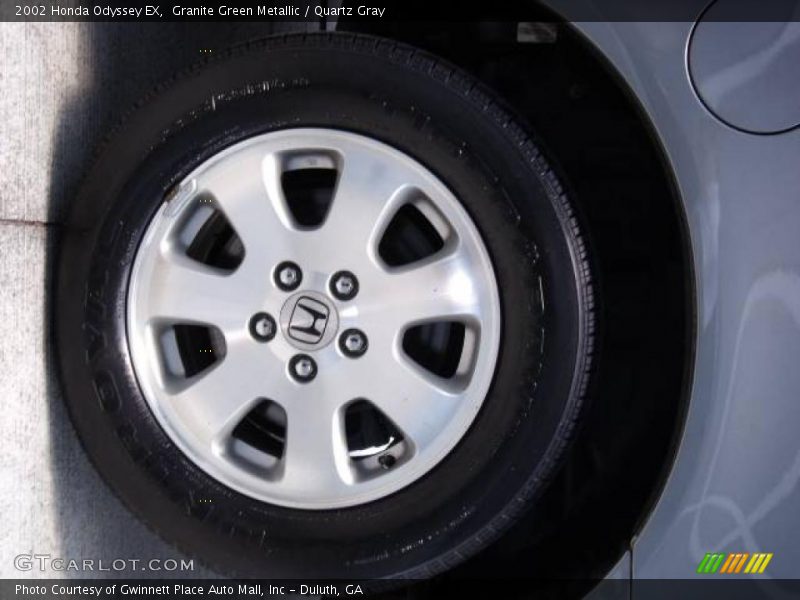Granite Green Metallic / Quartz Gray 2002 Honda Odyssey EX