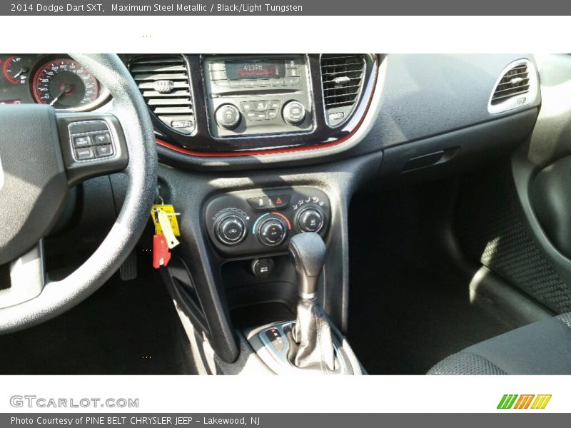 Maximum Steel Metallic / Black/Light Tungsten 2014 Dodge Dart SXT