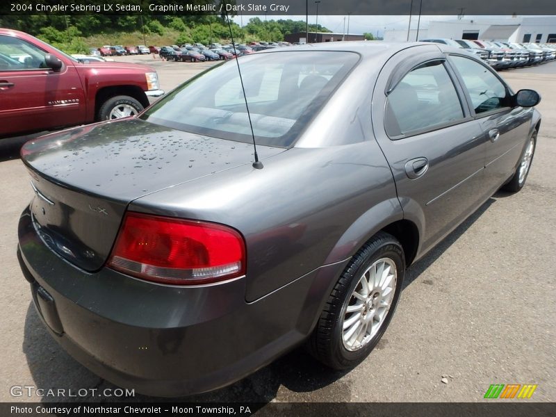 Graphite Metallic / Dark Slate Gray 2004 Chrysler Sebring LX Sedan