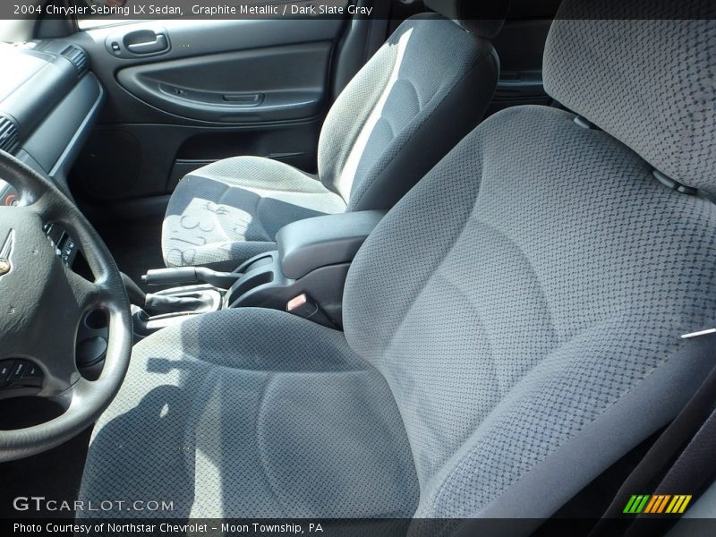Graphite Metallic / Dark Slate Gray 2004 Chrysler Sebring LX Sedan