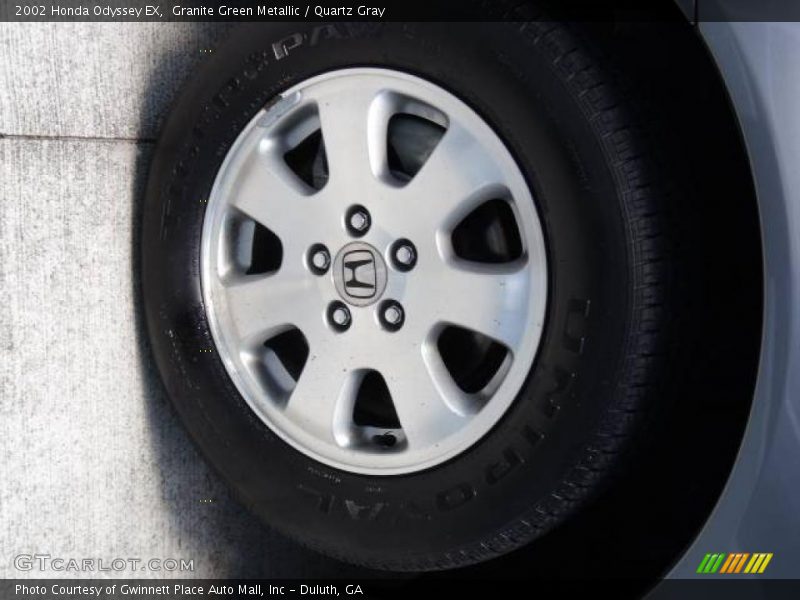 Granite Green Metallic / Quartz Gray 2002 Honda Odyssey EX