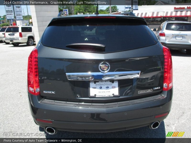 Graphite Metallic / Light Titanium/Ebony 2014 Cadillac SRX Performance