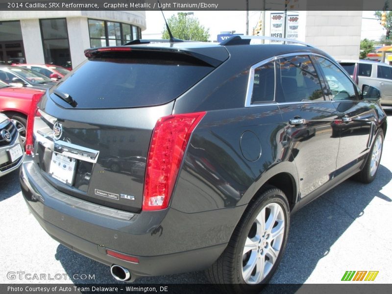 Graphite Metallic / Light Titanium/Ebony 2014 Cadillac SRX Performance