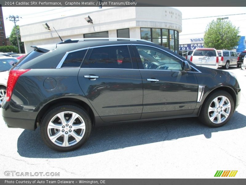 Graphite Metallic / Light Titanium/Ebony 2014 Cadillac SRX Performance