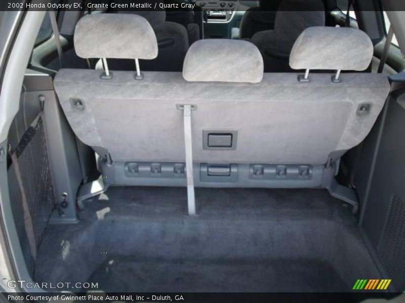 Granite Green Metallic / Quartz Gray 2002 Honda Odyssey EX