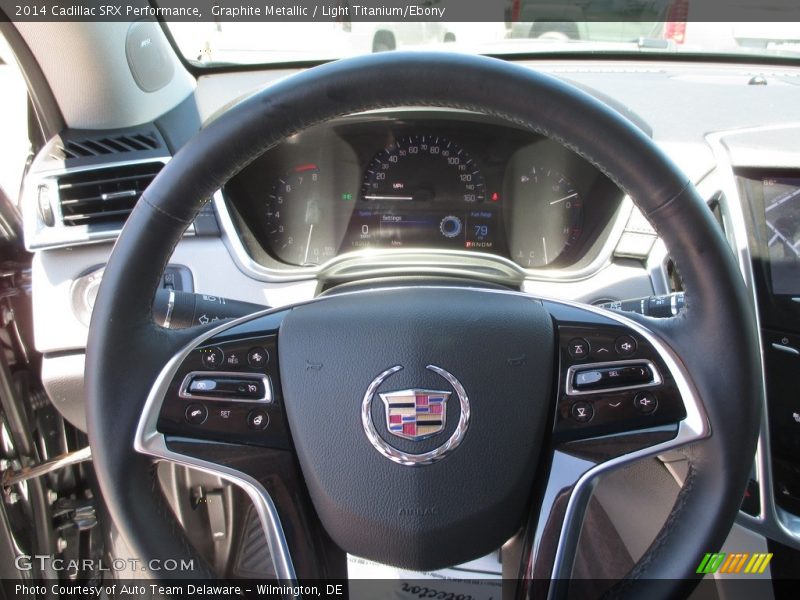 Graphite Metallic / Light Titanium/Ebony 2014 Cadillac SRX Performance