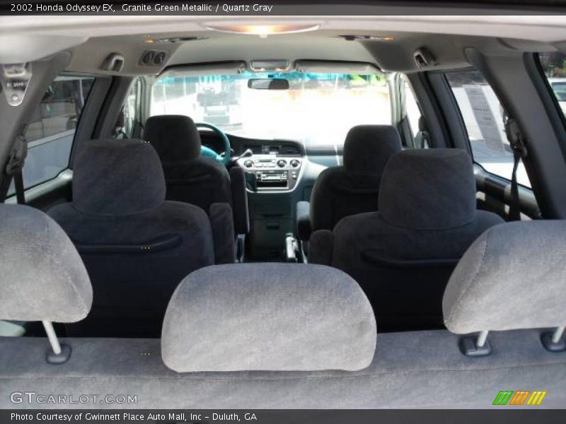 Granite Green Metallic / Quartz Gray 2002 Honda Odyssey EX