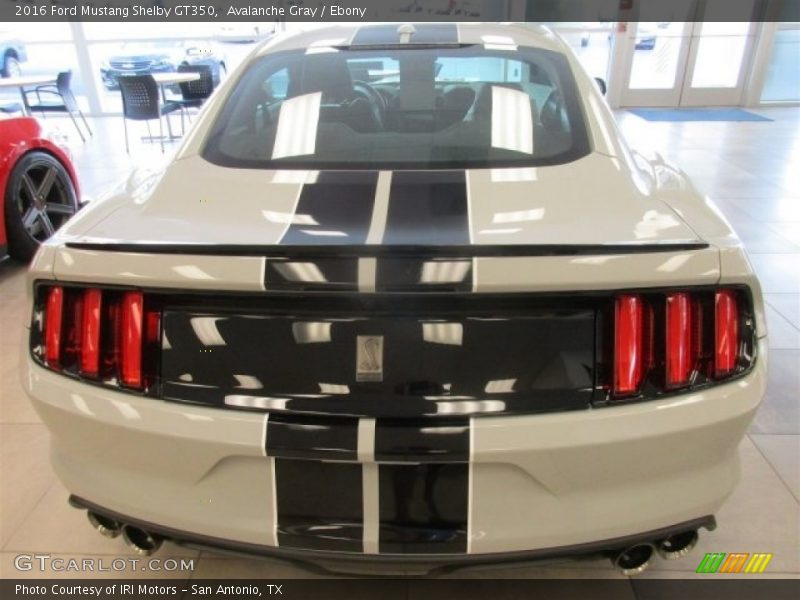Avalanche Gray / Ebony 2016 Ford Mustang Shelby GT350