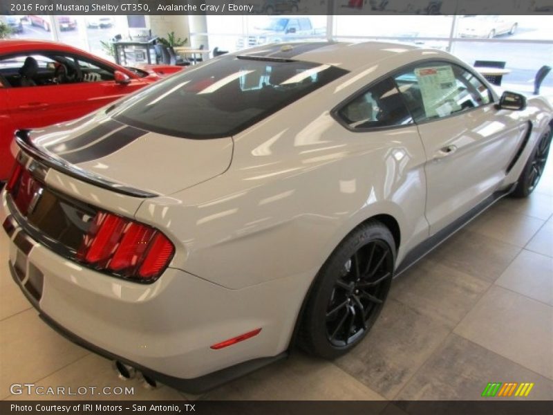 Avalanche Gray / Ebony 2016 Ford Mustang Shelby GT350