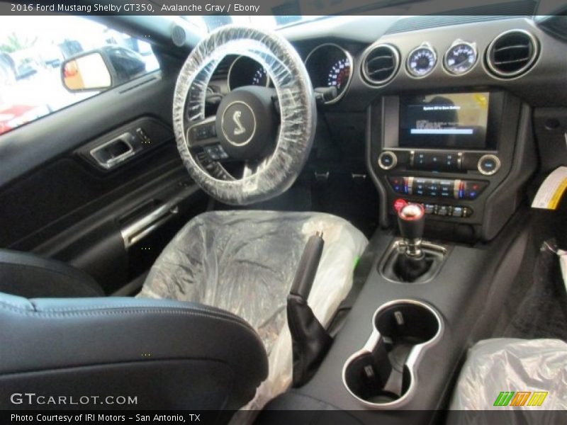  2016 Mustang Shelby GT350 Ebony Interior
