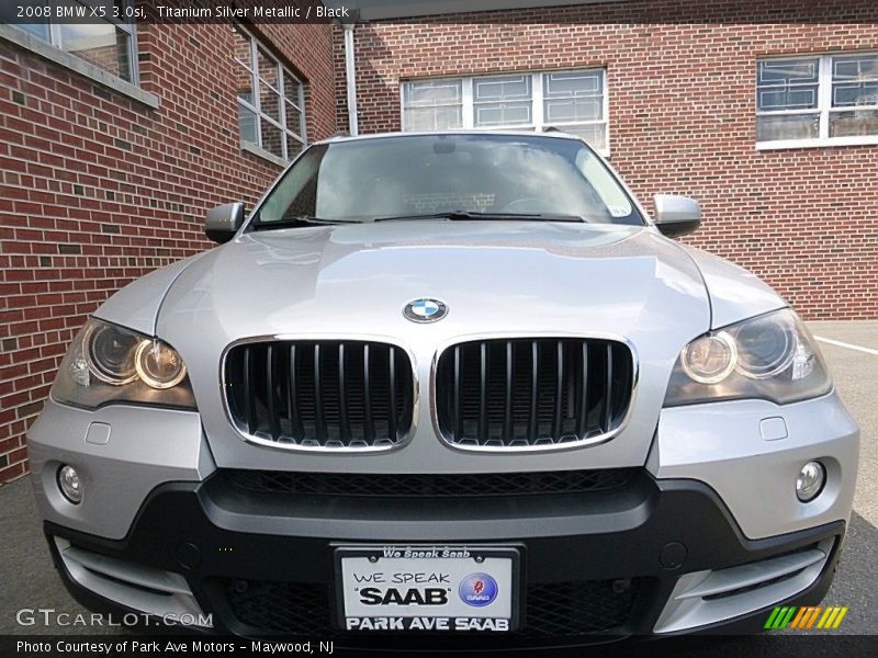 Titanium Silver Metallic / Black 2008 BMW X5 3.0si