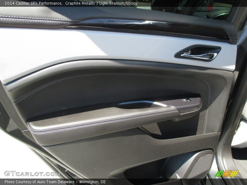 Graphite Metallic / Light Titanium/Ebony 2014 Cadillac SRX Performance