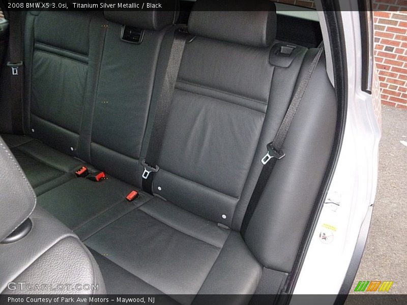 Titanium Silver Metallic / Black 2008 BMW X5 3.0si