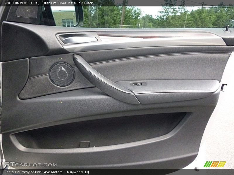 Titanium Silver Metallic / Black 2008 BMW X5 3.0si