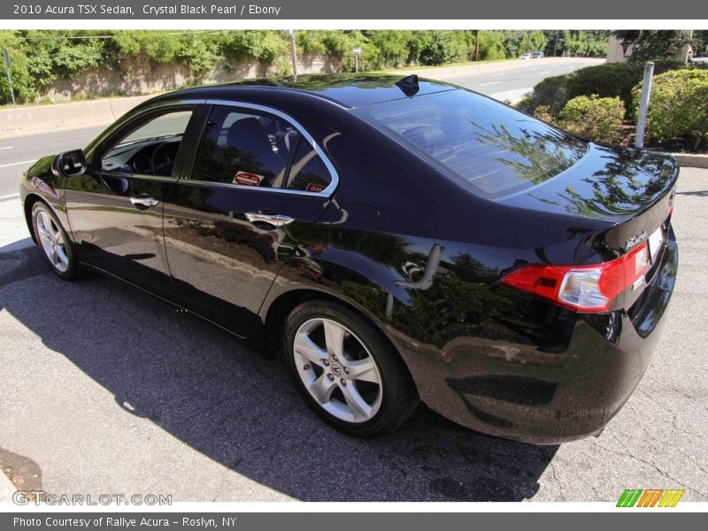 Crystal Black Pearl / Ebony 2010 Acura TSX Sedan