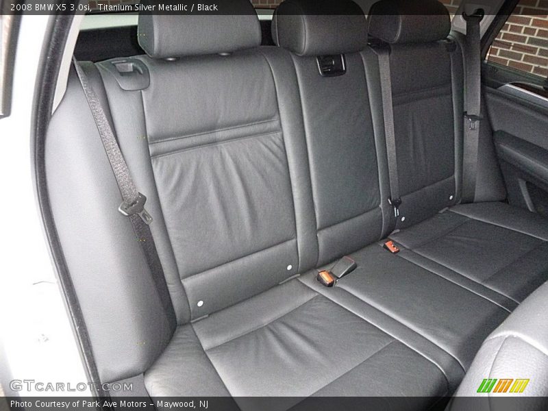 Titanium Silver Metallic / Black 2008 BMW X5 3.0si