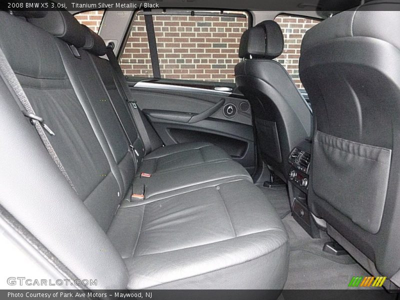 Titanium Silver Metallic / Black 2008 BMW X5 3.0si