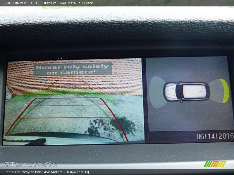 Titanium Silver Metallic / Black 2008 BMW X5 3.0si
