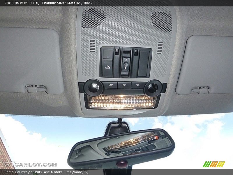 Titanium Silver Metallic / Black 2008 BMW X5 3.0si