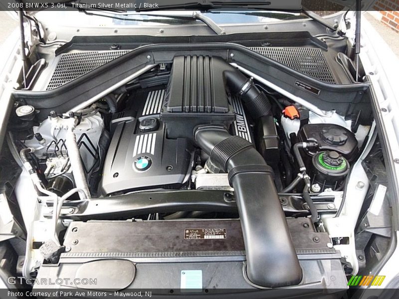 Titanium Silver Metallic / Black 2008 BMW X5 3.0si