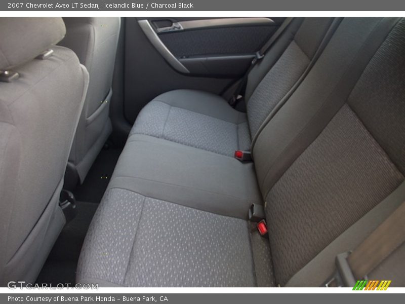 Icelandic Blue / Charcoal Black 2007 Chevrolet Aveo LT Sedan