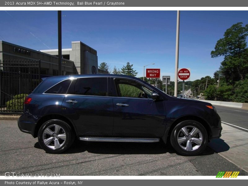 Bali Blue Pearl / Graystone 2013 Acura MDX SH-AWD Technology