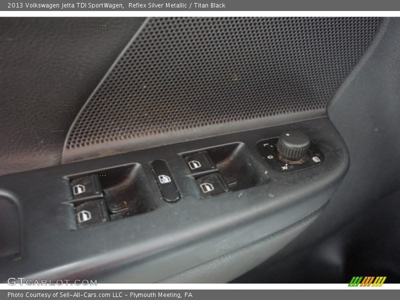 Reflex Silver Metallic / Titan Black 2013 Volkswagen Jetta TDI SportWagen