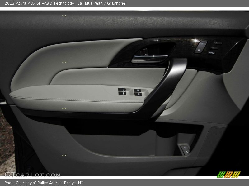 Bali Blue Pearl / Graystone 2013 Acura MDX SH-AWD Technology