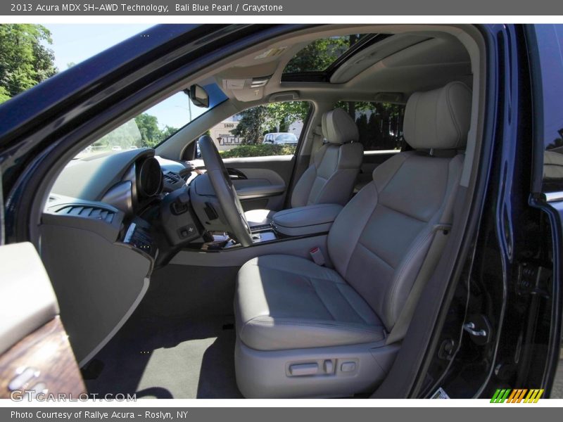 Bali Blue Pearl / Graystone 2013 Acura MDX SH-AWD Technology