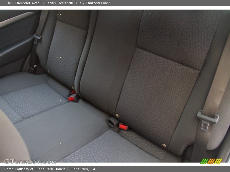 Icelandic Blue / Charcoal Black 2007 Chevrolet Aveo LT Sedan