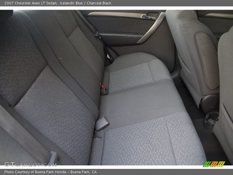 Icelandic Blue / Charcoal Black 2007 Chevrolet Aveo LT Sedan