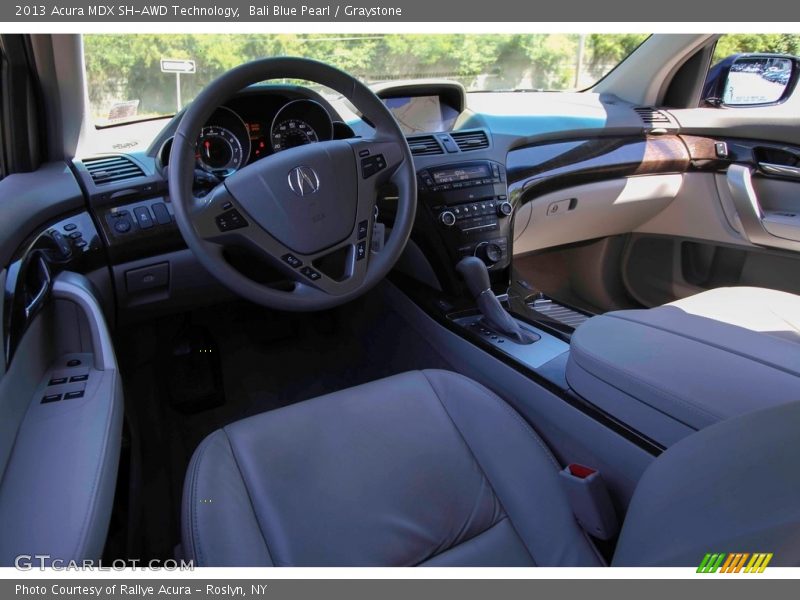 Bali Blue Pearl / Graystone 2013 Acura MDX SH-AWD Technology