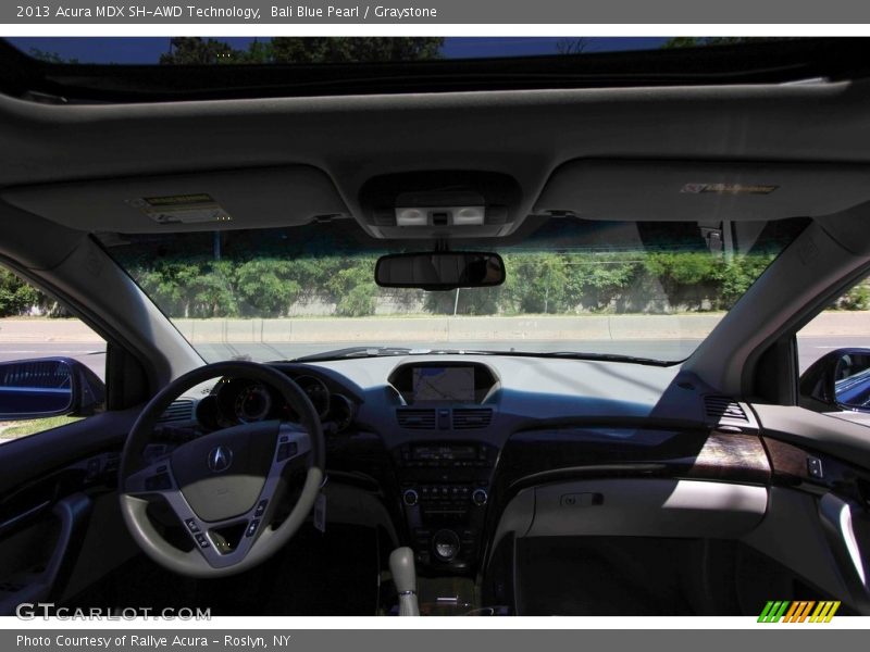 Bali Blue Pearl / Graystone 2013 Acura MDX SH-AWD Technology