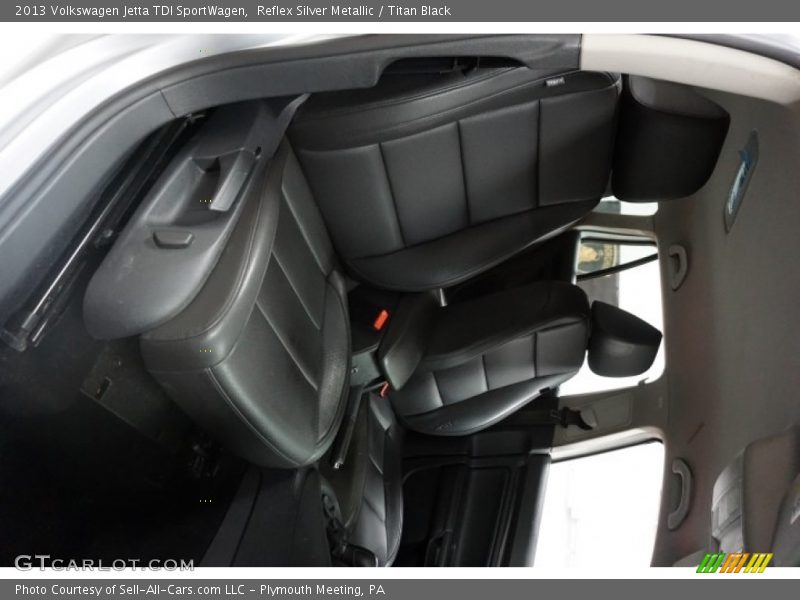 Reflex Silver Metallic / Titan Black 2013 Volkswagen Jetta TDI SportWagen