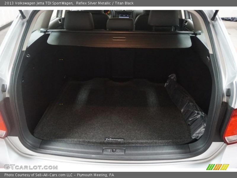 Reflex Silver Metallic / Titan Black 2013 Volkswagen Jetta TDI SportWagen