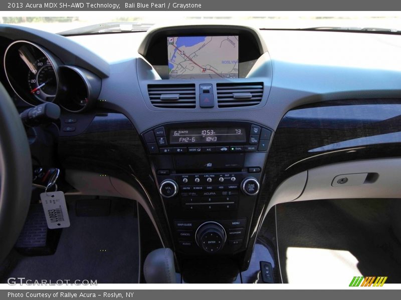 Bali Blue Pearl / Graystone 2013 Acura MDX SH-AWD Technology