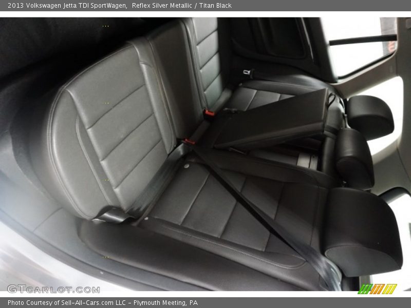 Reflex Silver Metallic / Titan Black 2013 Volkswagen Jetta TDI SportWagen