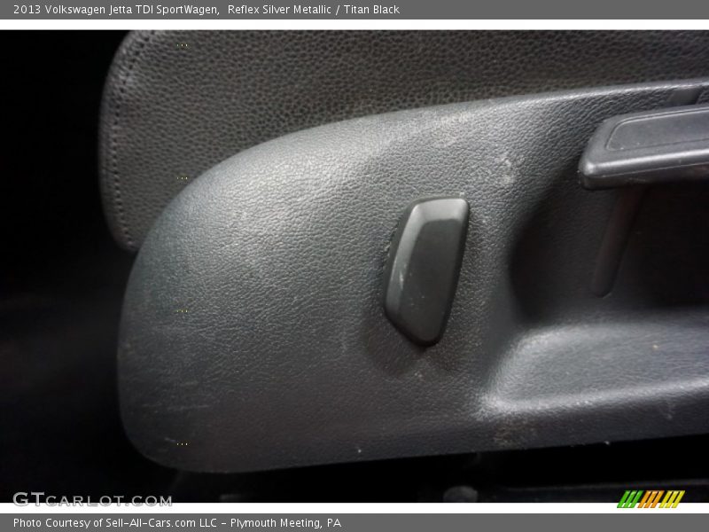 Reflex Silver Metallic / Titan Black 2013 Volkswagen Jetta TDI SportWagen