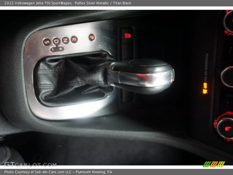Reflex Silver Metallic / Titan Black 2013 Volkswagen Jetta TDI SportWagen