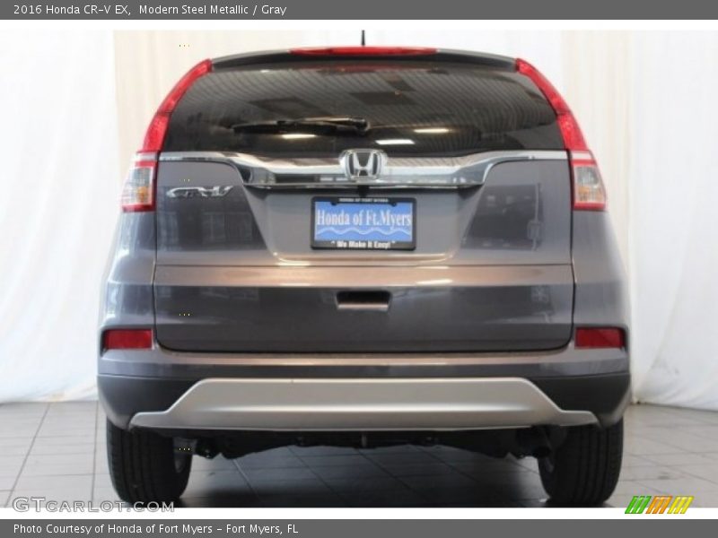 Modern Steel Metallic / Gray 2016 Honda CR-V EX