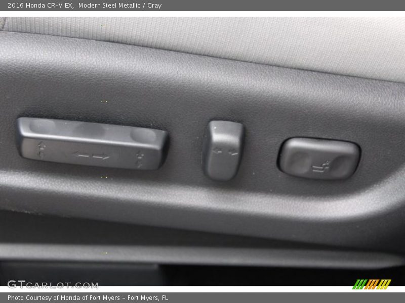 Modern Steel Metallic / Gray 2016 Honda CR-V EX