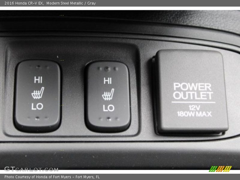 Modern Steel Metallic / Gray 2016 Honda CR-V EX