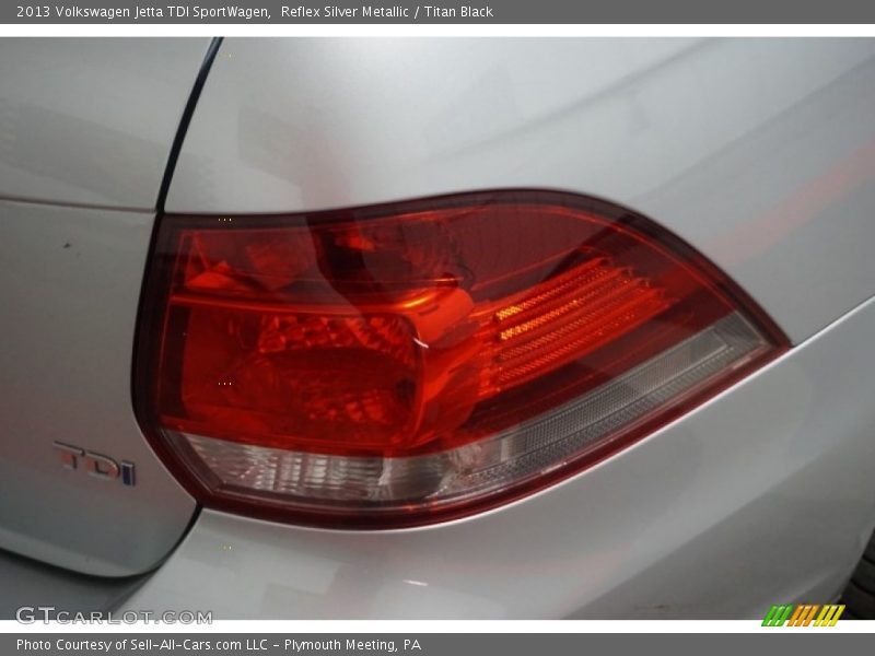 Reflex Silver Metallic / Titan Black 2013 Volkswagen Jetta TDI SportWagen