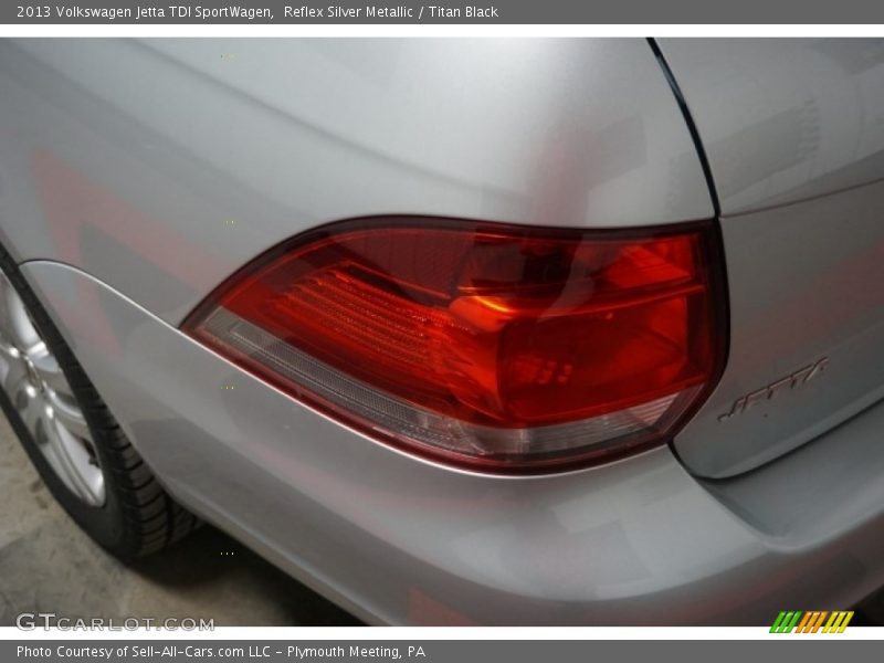 Reflex Silver Metallic / Titan Black 2013 Volkswagen Jetta TDI SportWagen