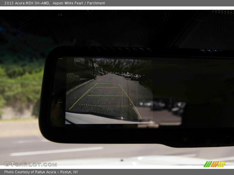 Aspen White Pearl / Parchment 2013 Acura MDX SH-AWD