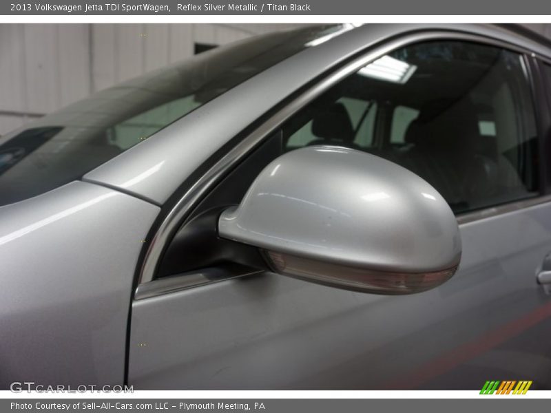 Reflex Silver Metallic / Titan Black 2013 Volkswagen Jetta TDI SportWagen
